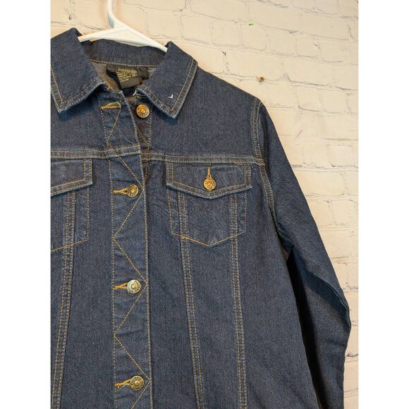 Twiggy London vintage denim jacket medium * - Picture 2 of 4